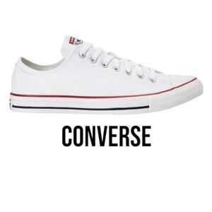 CONVERSE All Star Lows | Classic White | Men's 5 Women's 7